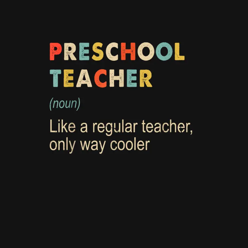 Funny Kindergarten Teacher Definition Youth Staple T-Shirt