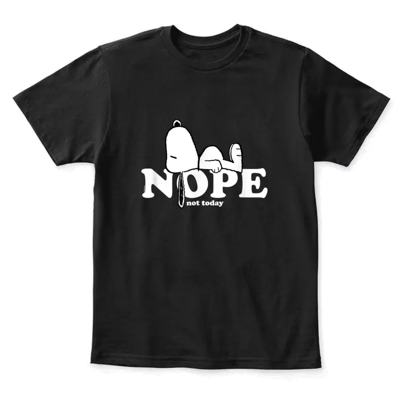 Peanuts - Snoopy Nope Youth Staple T-Shirt