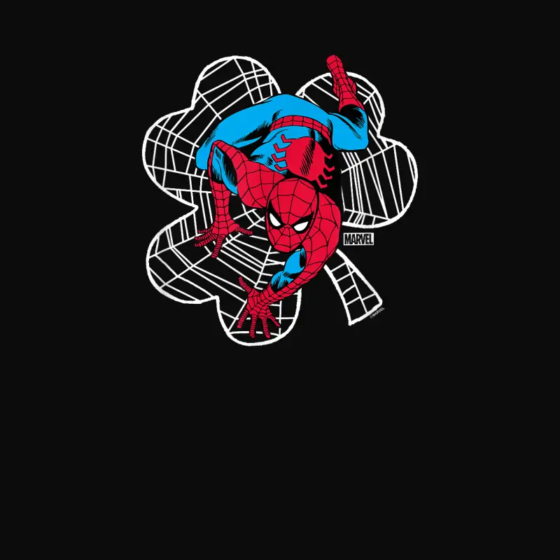 Spider-Man - Web Shamrock St. Patrick's Day Unisex Staple T-Shirt