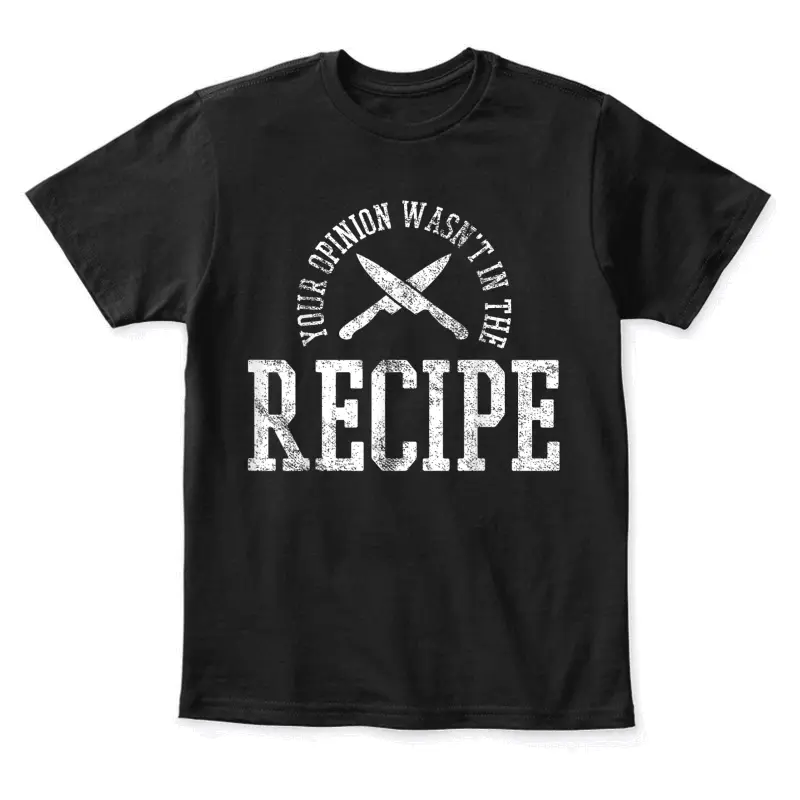 Chef Cook Knife Cooking Sarcastic Youth Staple T-Shirt