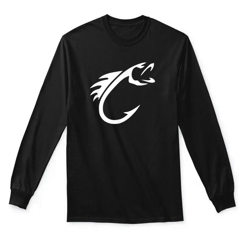 Fish Hook - Reel Life Fishing Unisex Long Sleeve T-Shirt