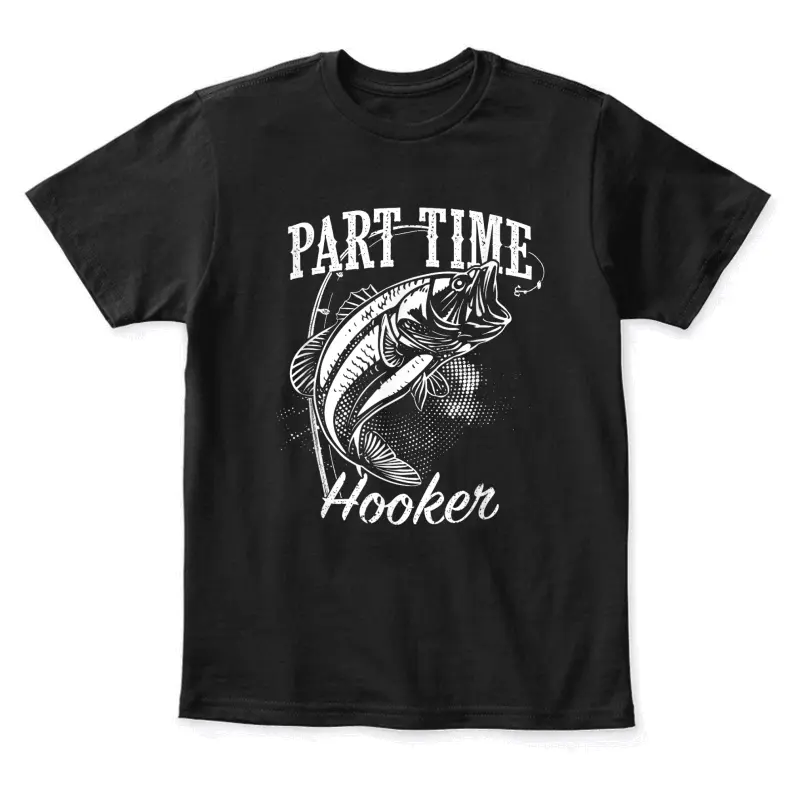 Part Time Hooker Fishing Youth Staple T-Shirt