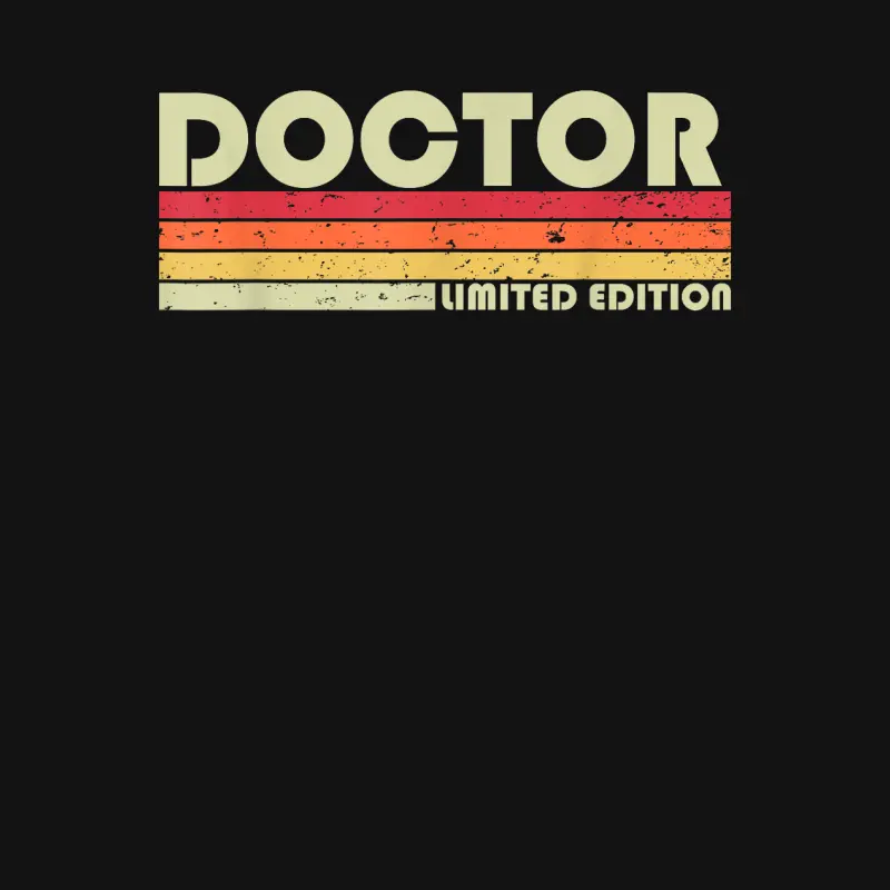 Doctor Funny Job Title Profession Birthday Worker Idea Youth Staple T-Shirt