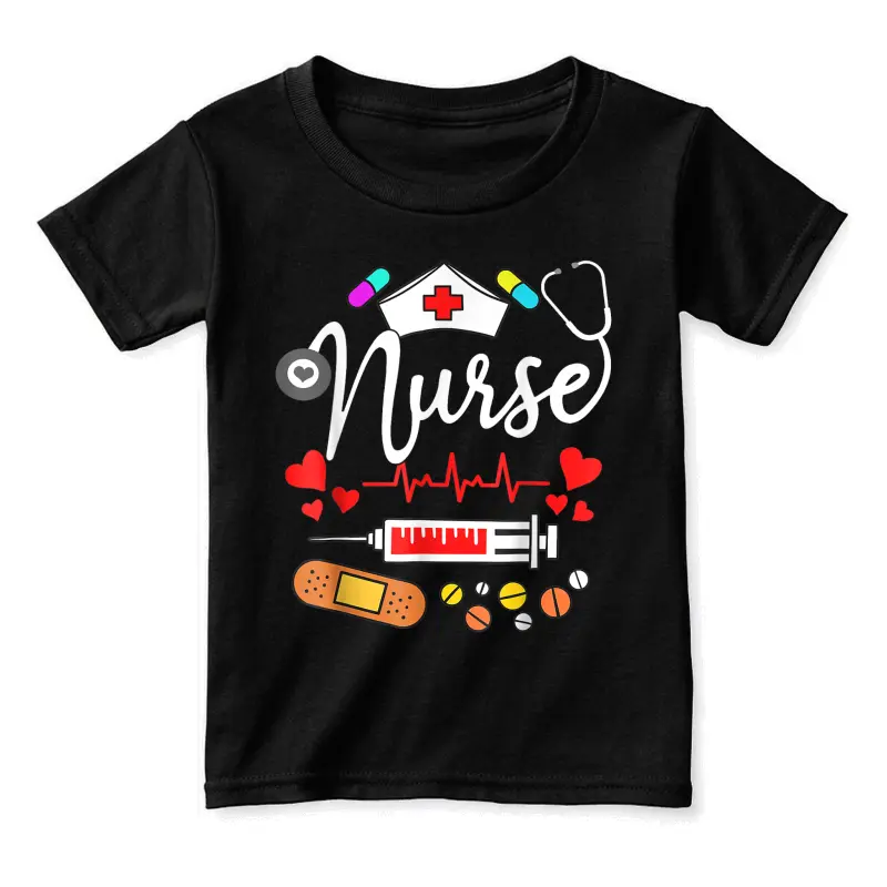 Nurse's Day Nurse Life Nurse Week 2024 Womens Toddler Staple T-Shirt