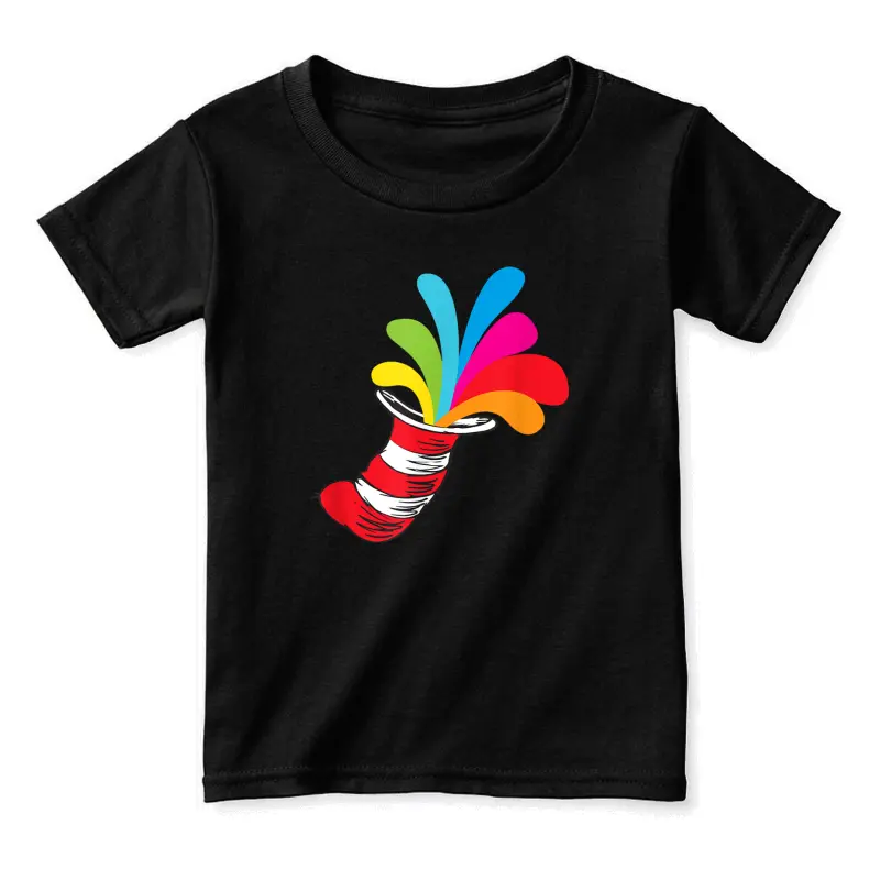Dr. Seuss Hat Color Explosion Toddler Staple T-Shirt
