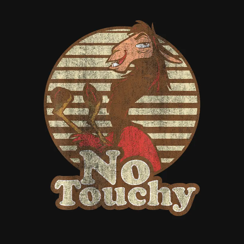Disney Emperor's New Groove Kuzco Llama No Touchy Short Sleeve Baby Onesie