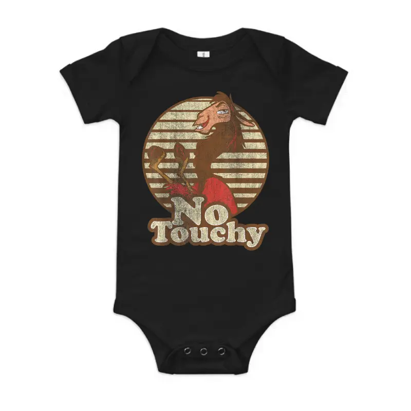 Disney Emperor's New Groove Kuzco Llama No Touchy Short Sleeve Baby Onesie
