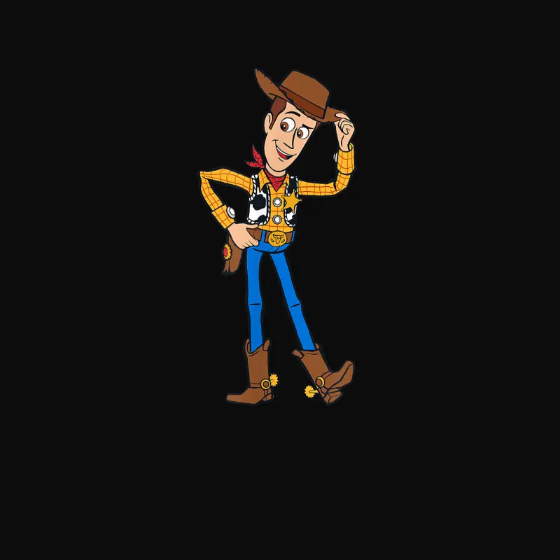 Disney Pixar Toy Story 4 Hello Woody Cowboy Unisex Staple T-Shirt