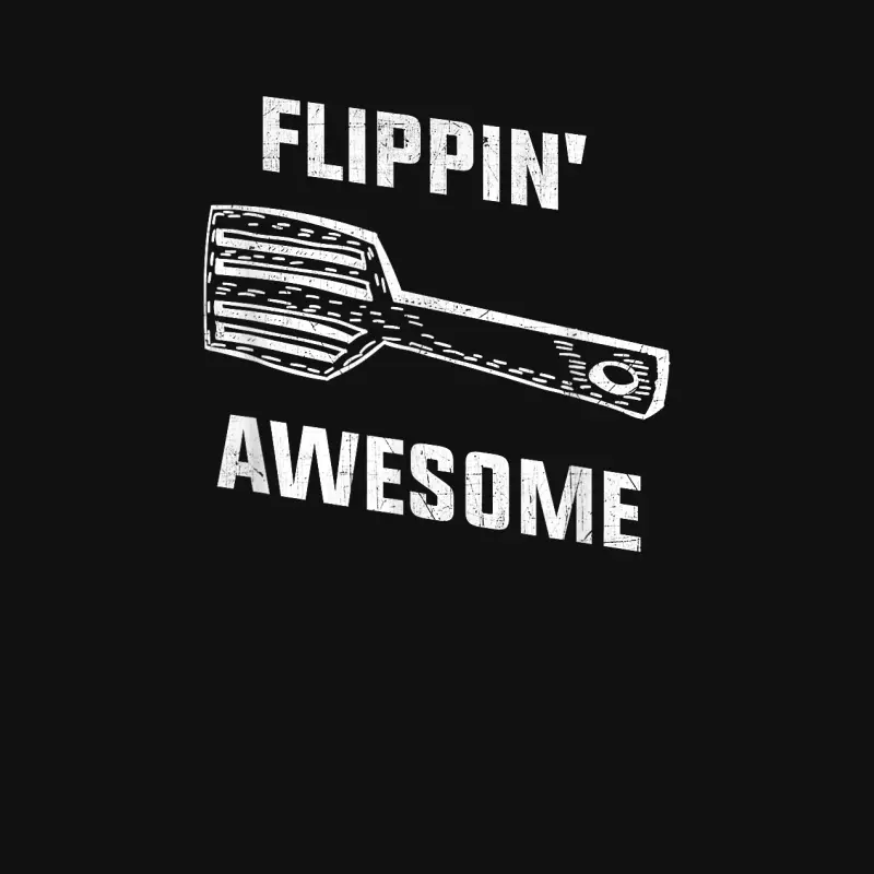 Flippin' Awesome Spatula - Funny Baker Or Cook T Shirt Baby Onesie