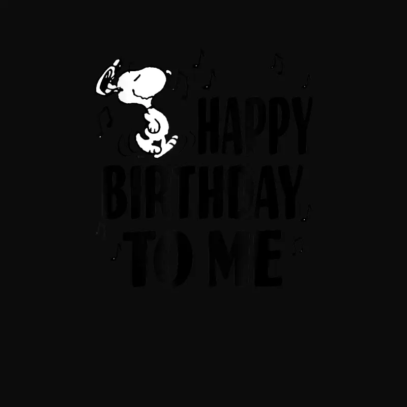 Peanuts - Happy Birthday To Me Unisex Staple T-Shirt