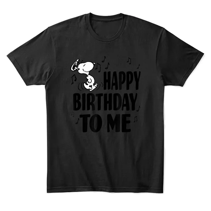 Peanuts - Happy Birthday To Me Unisex Staple T-Shirt
