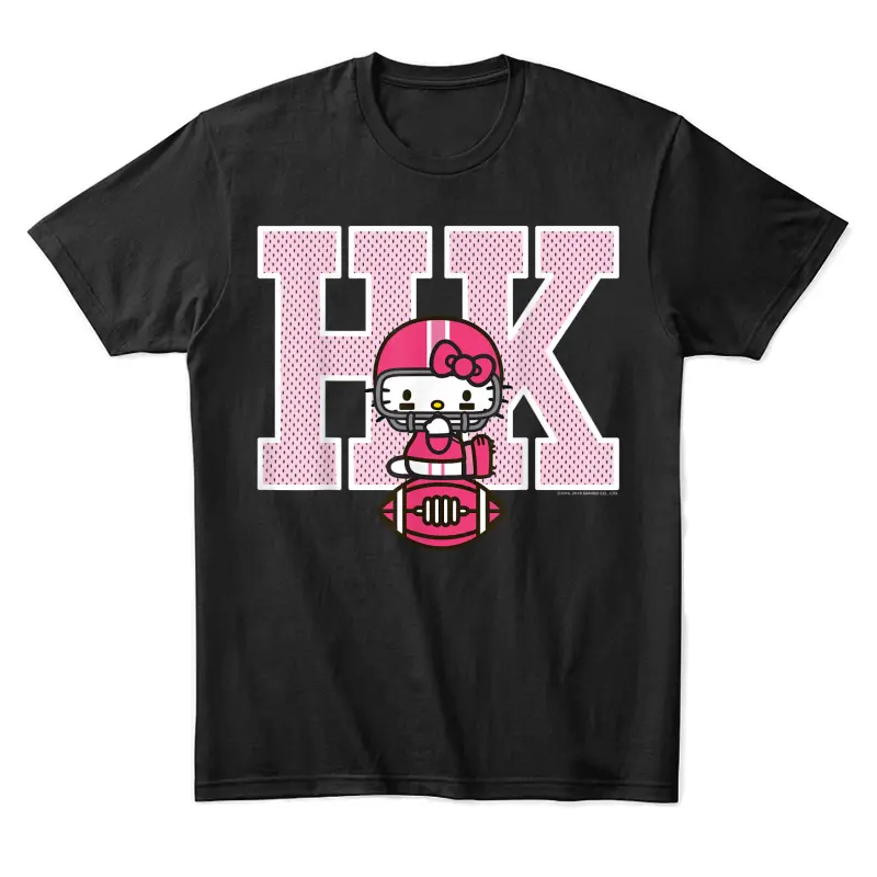 Hello Kitty Football Spirit Tee Shirt Unisex Staple T-Shirt