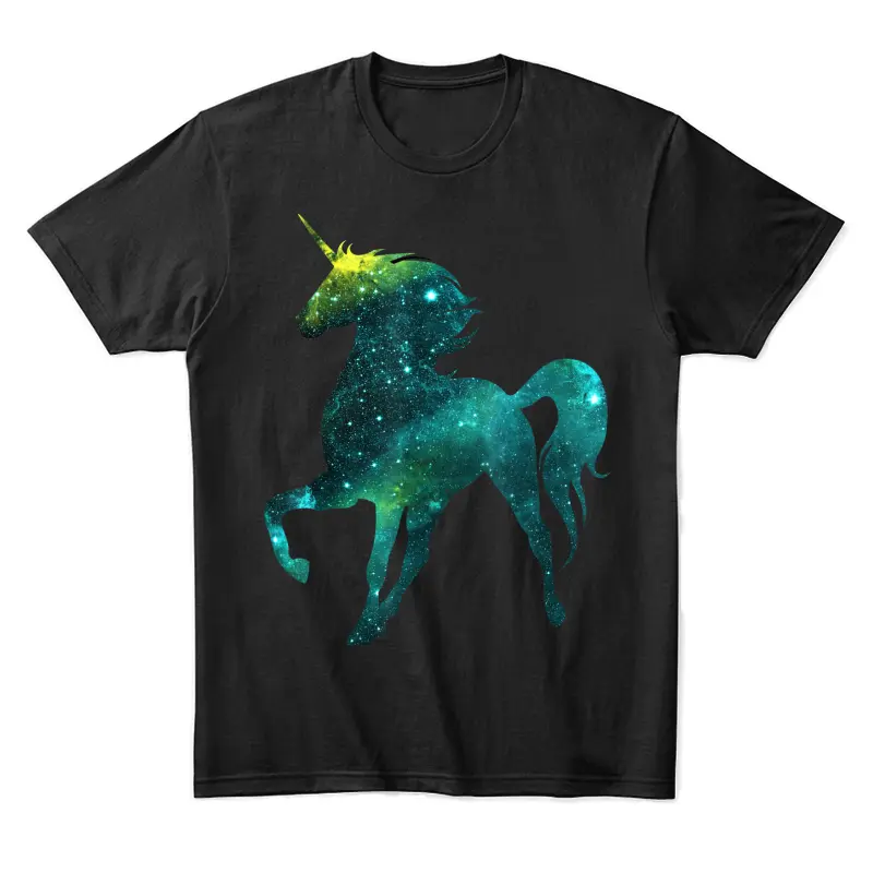 Unicorn Galaxy Squad T Shirt Girls Funny Galactic Space Gift Unisex Staple T-Shirt