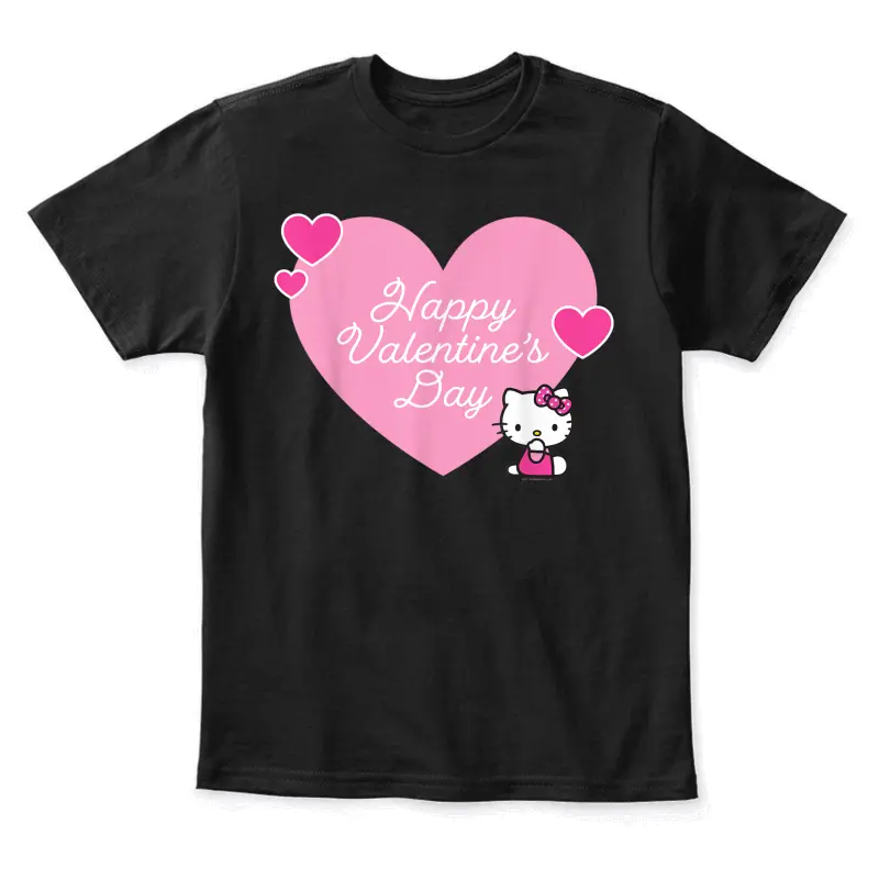 Hello Kitty Happy Valentine's Day Youth Staple T-Shirt