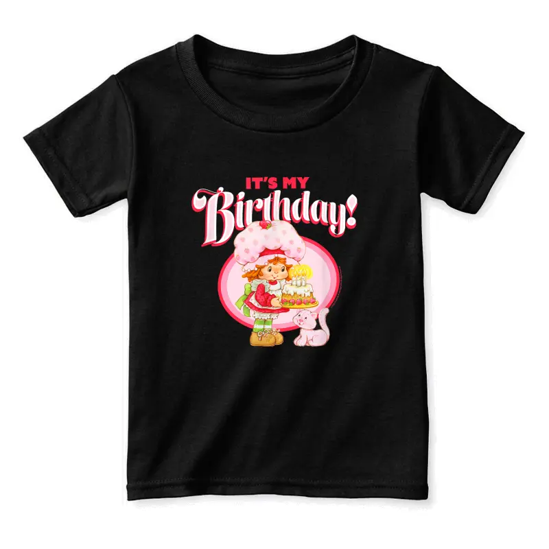 Strawberry Shortcake It's My Birthday Vintage Sweetie Toddler Staple T-Shirt