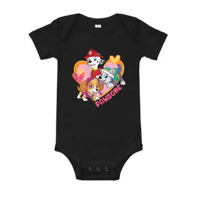 Paw Patrol "Pawsome" Group Baby Onesie