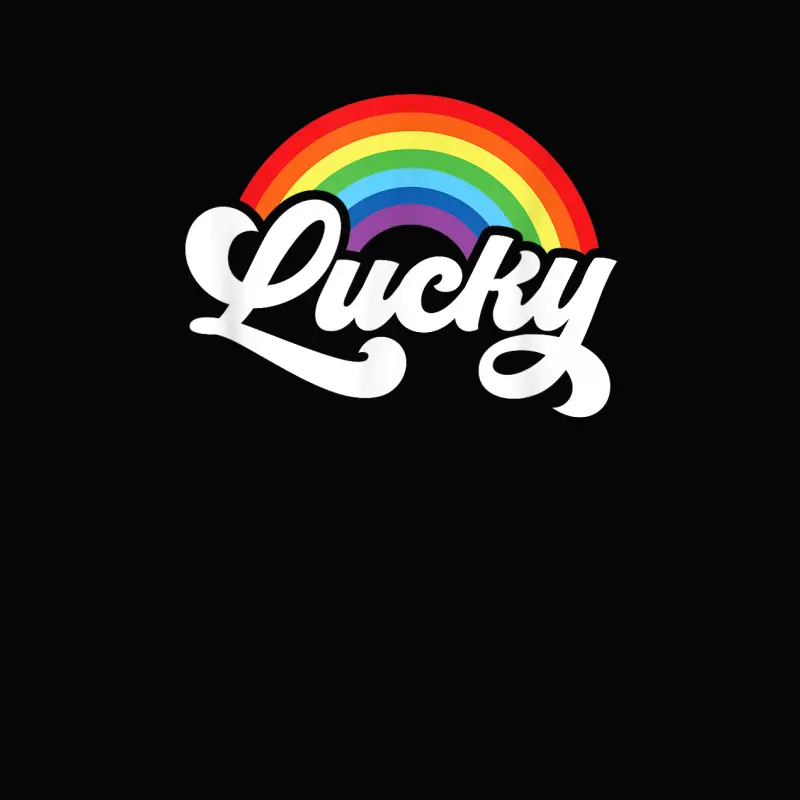 Green St Patricks Day Shirt For Women Lucky Rainbow Retro Toddler Staple T-Shirt