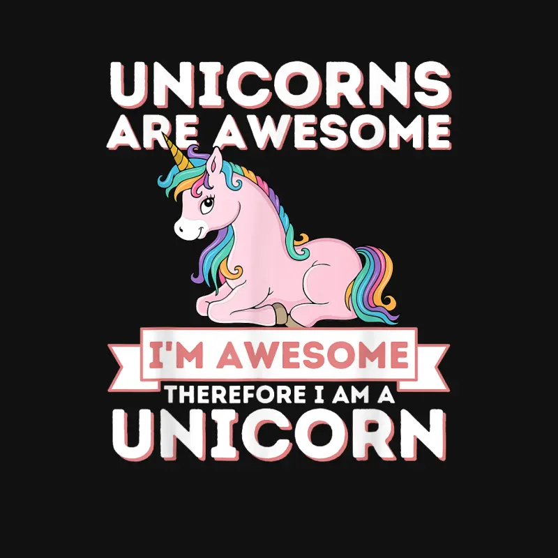 Unicorns Are Awesome I'm A Unicorn - Funny Rainbow Unicorn Baby Onesie