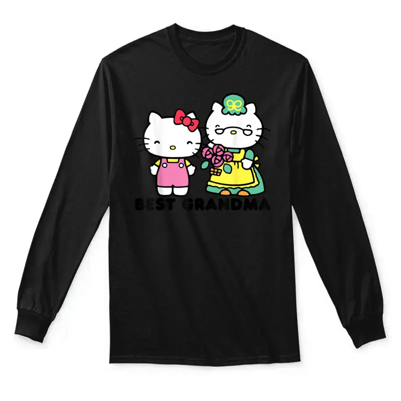 Hello Kitty Best Grandma Unisex Long Sleeve T-Shirt
