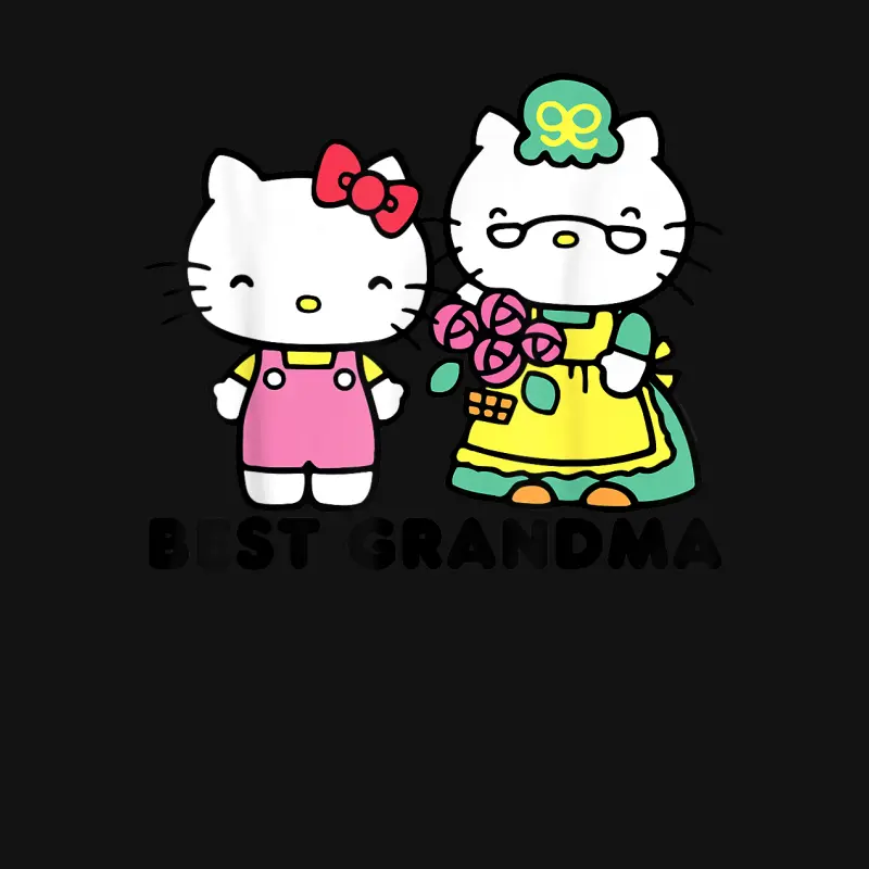Hello Kitty Best Grandma Unisex Long Sleeve T-Shirt