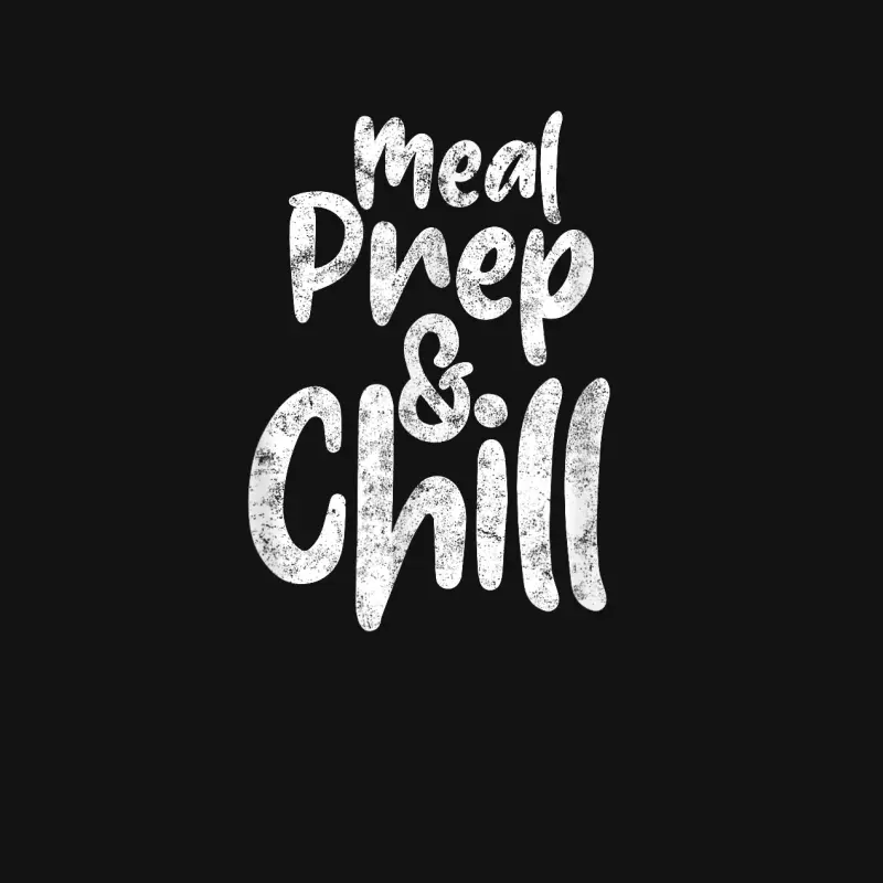 Meal Prep And Chill Preperation Cooking Chef Cook Youth Staple T-Shirt