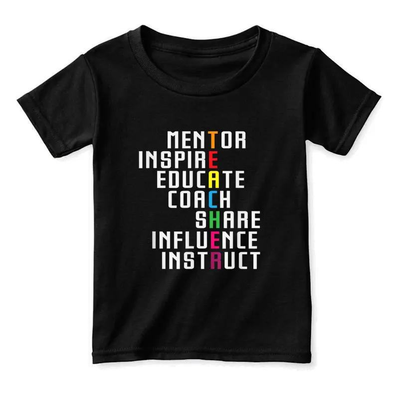 Teacher Inspirational Educator Favorite School Teacher Toddler Staple T-Shirt