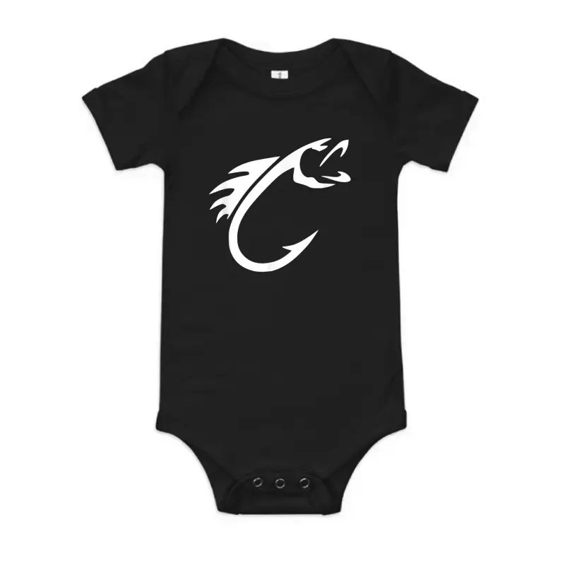 Fish Hook - Reel Life Fishing Baby Onesie