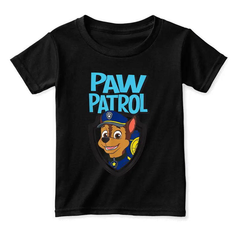 Paw Patrol Chase In Badge Nickelodeon Toddler Staple T-Shirt
