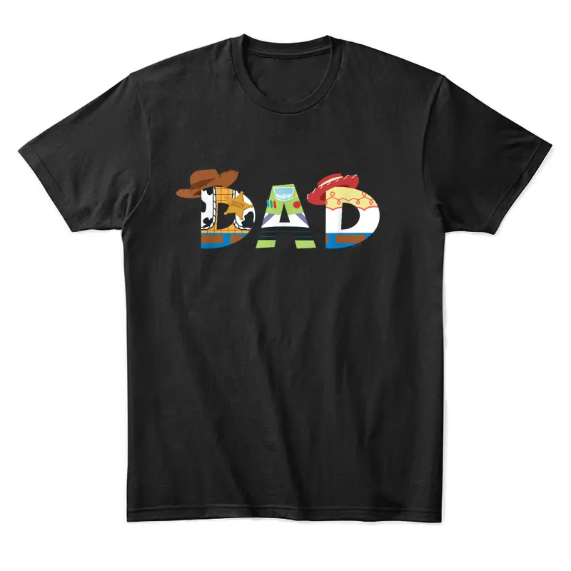 Disney And Pixar’s Toy Story Dad Father’s Day Birthday Unisex Staple T-Shirt