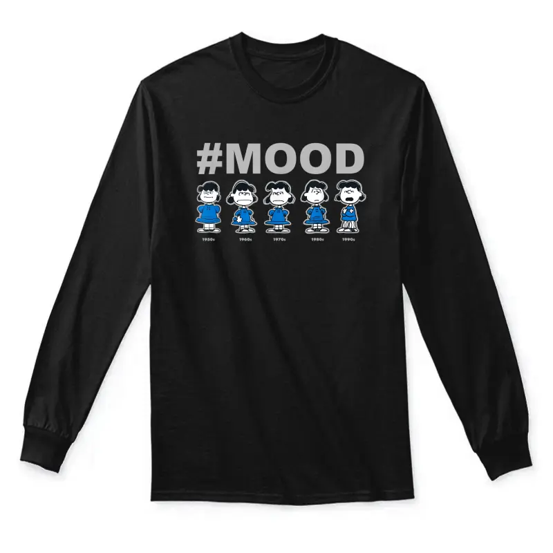 Peanuts Lucy Mood Unisex Long Sleeve T-Shirt