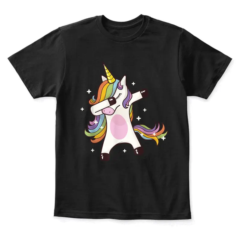 Dabbing Unicorn Youth Staple T-Shirt