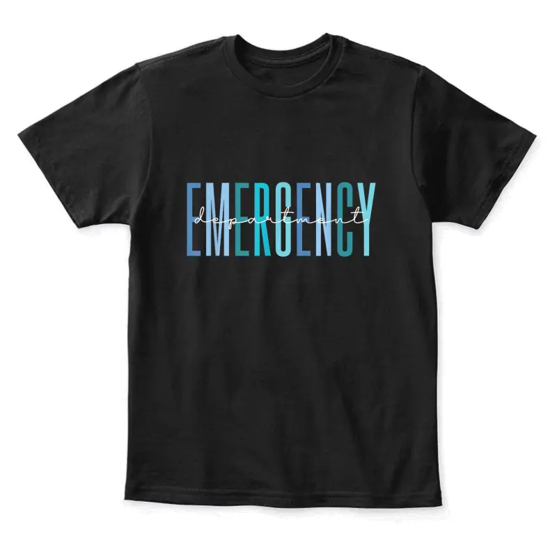 Er Nurse Emergency Department Emergency Room Healthcare Youth Staple T-Shirt