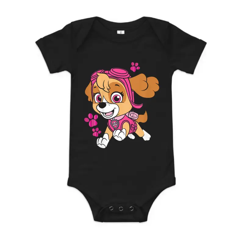 Paw Patrol Skye Leaping Girl's Baby Onesie