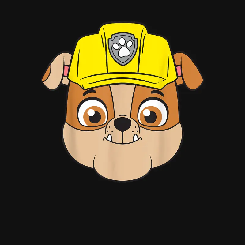 Paw Patrol Rubble Face Baby Onesie