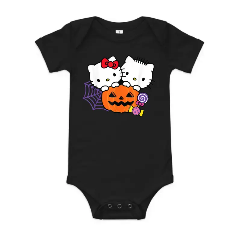 Hello Kitty Dear Daniel Perfect Pair Halloween Baby Onesie