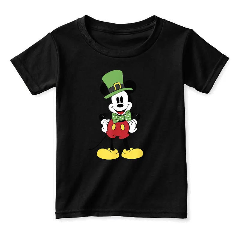 Disney Mickey And Friends St. Patrick's Day Mickey Toddler Staple T-Shirt