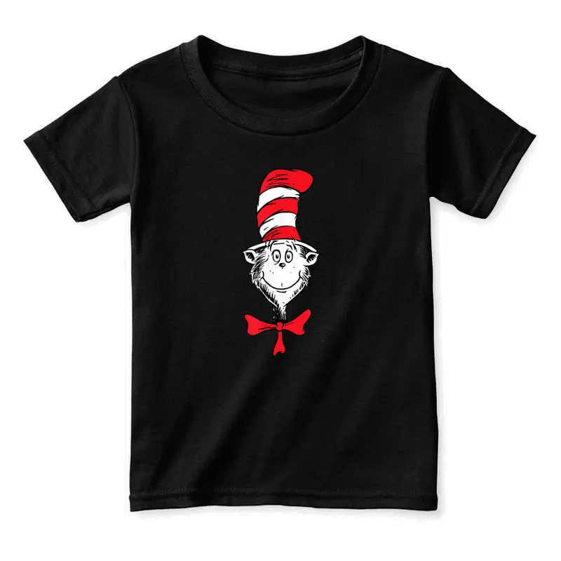 Dr. Seuss The Cat In The Hat Face Toddler Staple T-Shirt