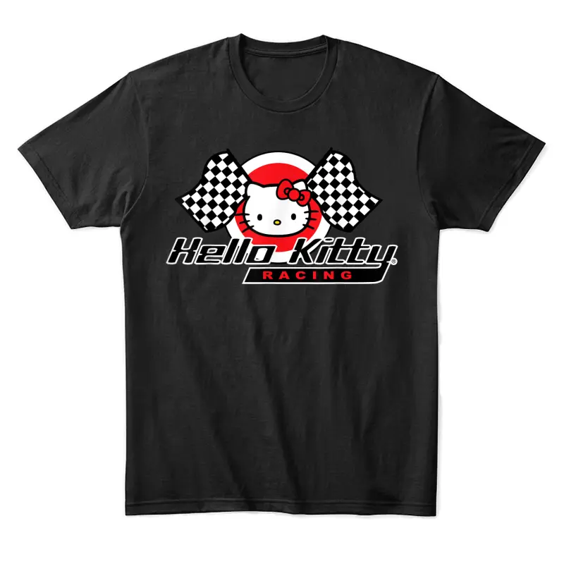 Hello Kitty Racing Tee Shirt Unisex Staple T-Shirt