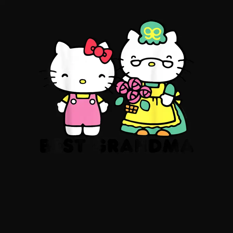 Hello Kitty Best Grandma Unisex Staple T-Shirt