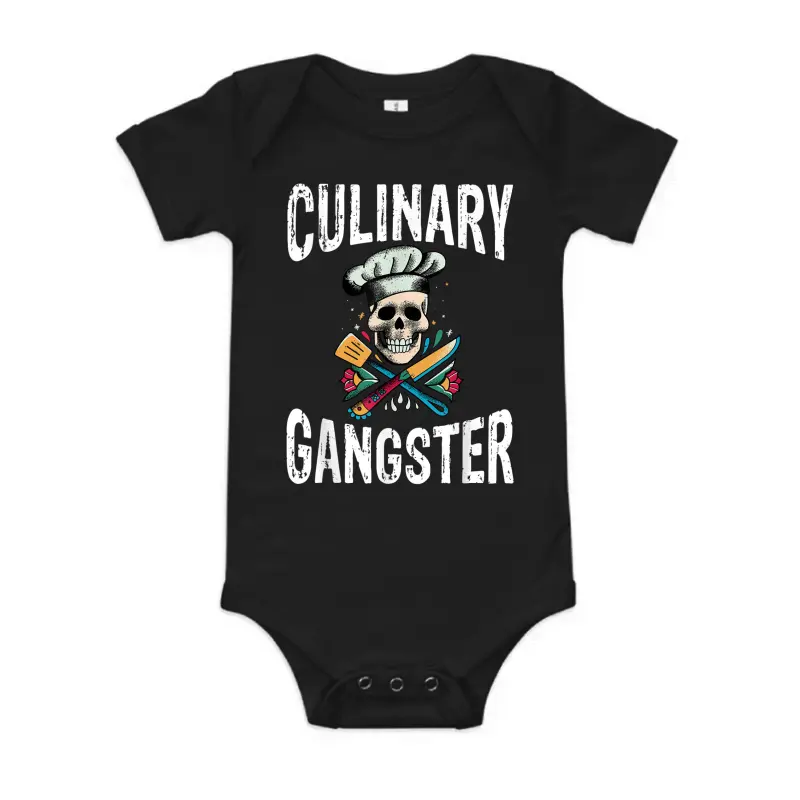 Culinary Gangster Kitchen Culinary Cook Baby Onesie
