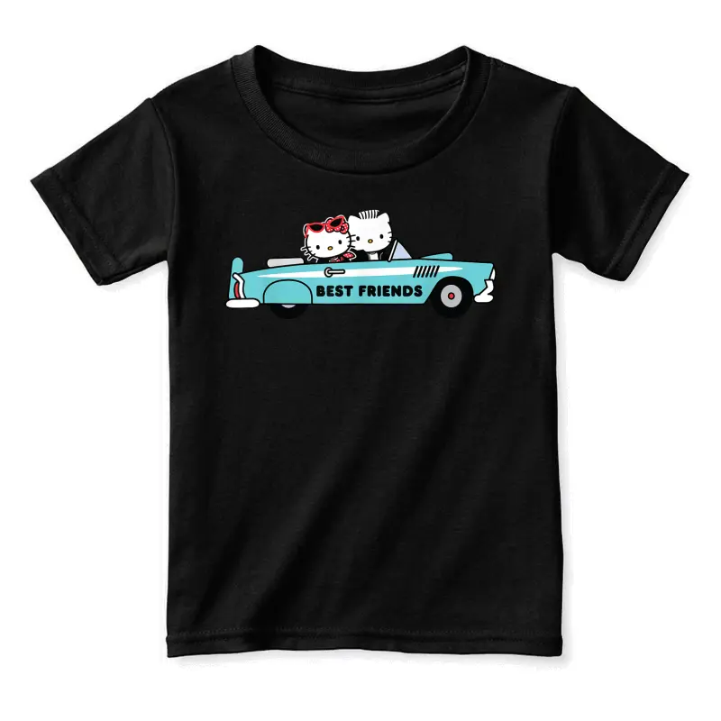 Hello Kitty Dear Daniel Best Friends Classic Car 1950'S Toddler Staple T-Shirt