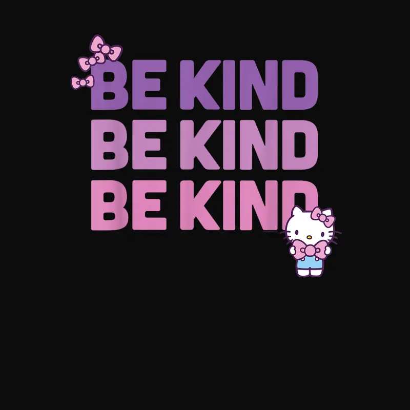 Hello Kitty Be Kind Unisex Staple T-Shirt