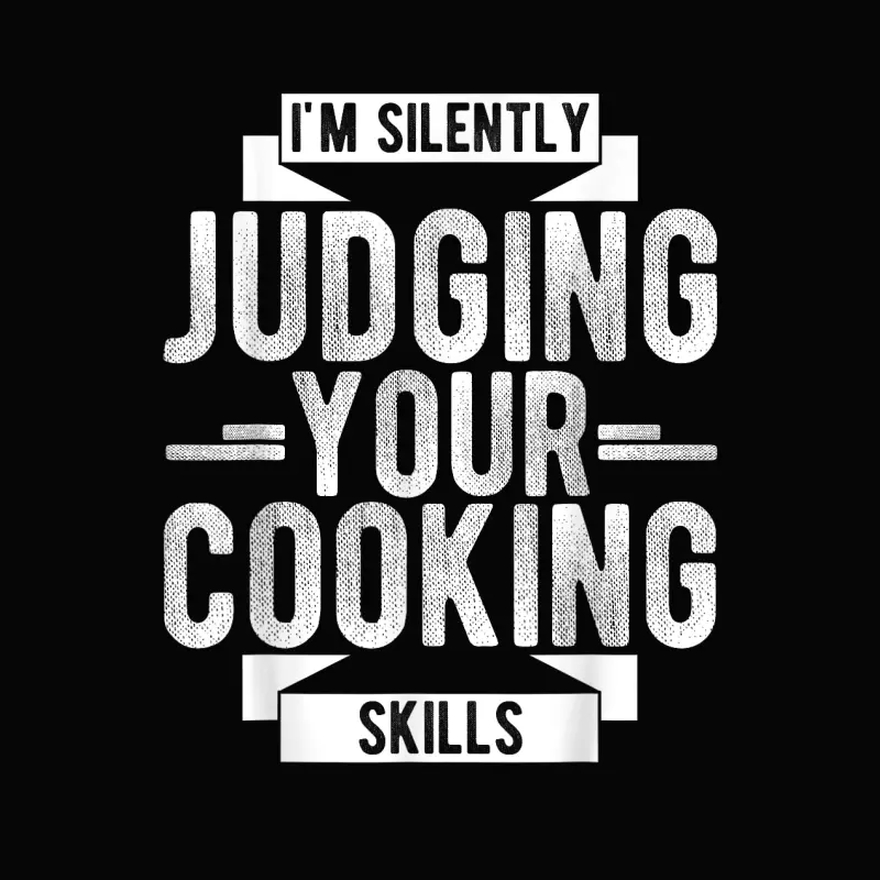 I'm Silently Judging Your Cooking Skills Judging Toddler Staple T-Shirt