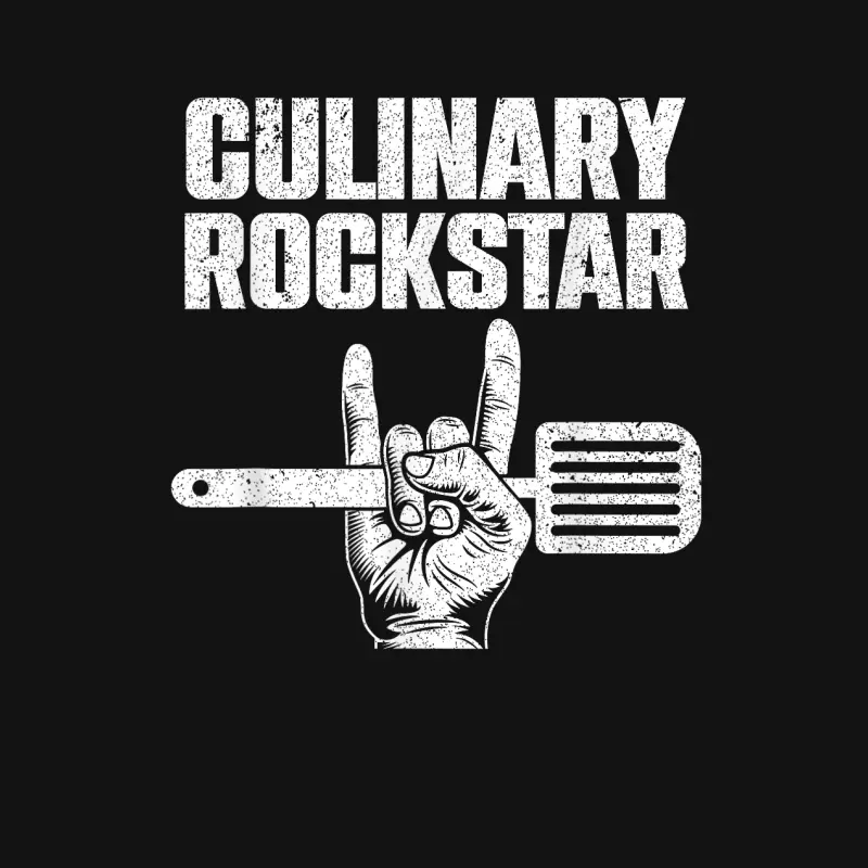 Funny Culinary Design For Men Women Chef Cook Culinary Lover Youth Staple T-Shirt