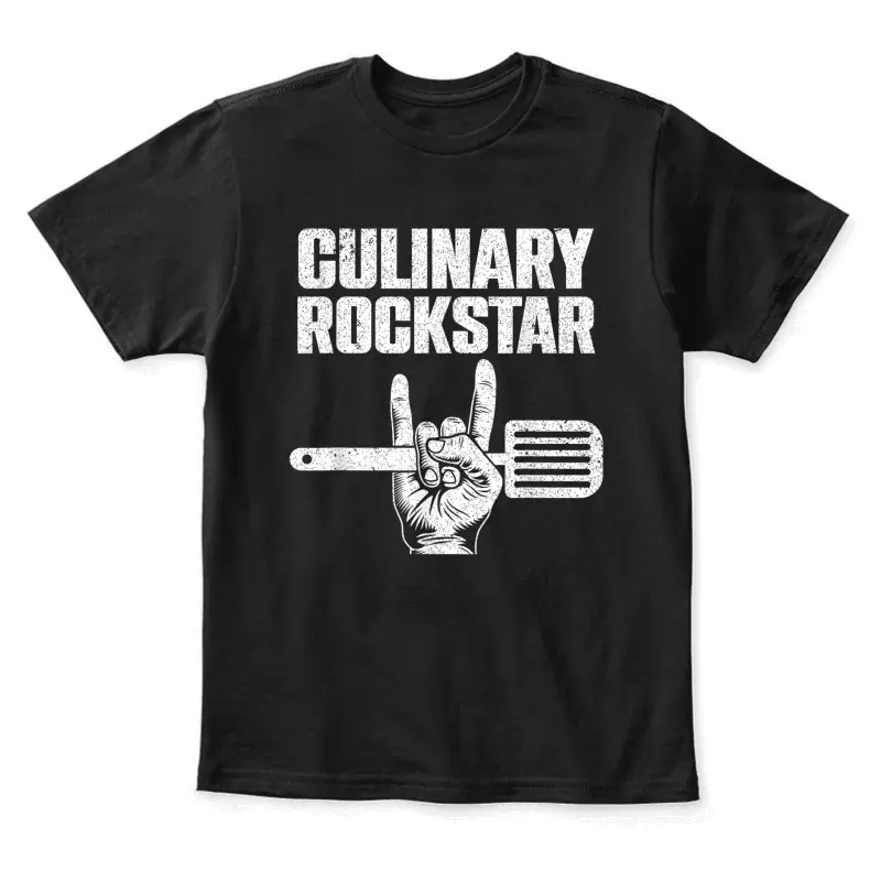 Funny Culinary Design For Men Women Chef Cook Culinary Lover Youth Staple T-Shirt