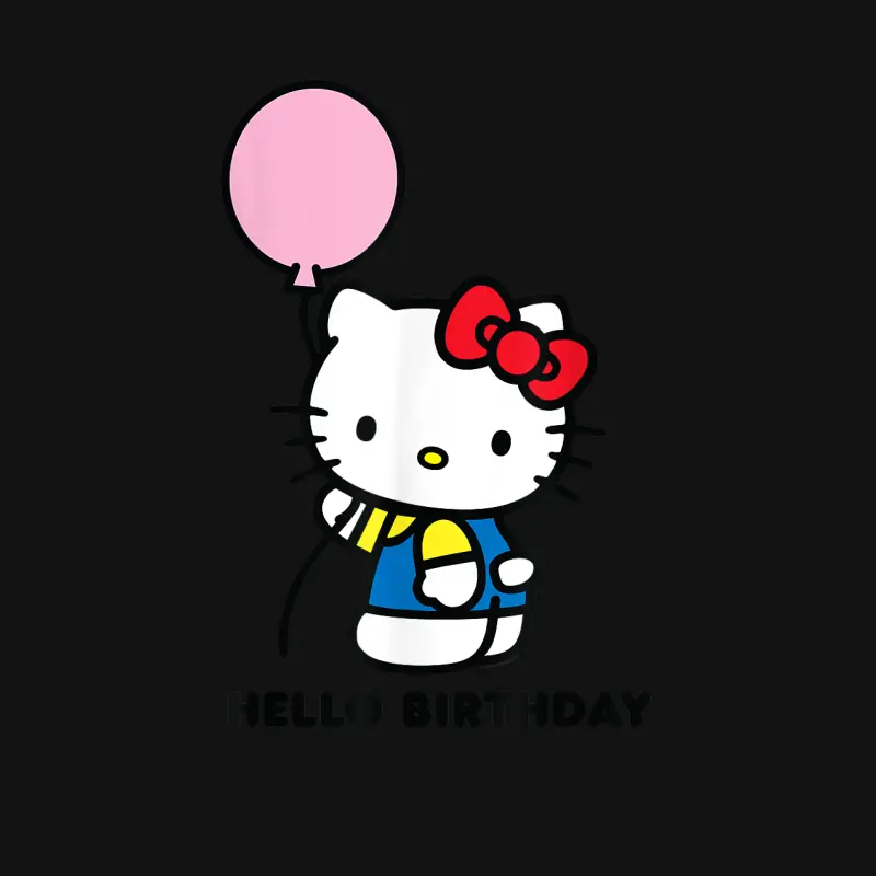 Hello Kitty Hello Birthday Youth Staple T-Shirt
