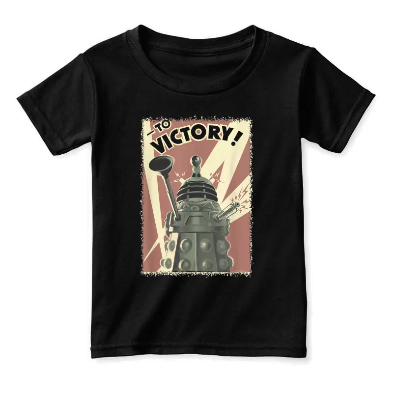 Doctor Who Propoganda Dalek Sci-Fi Fan 60Th Anniversary Toddler Staple T-Shirt