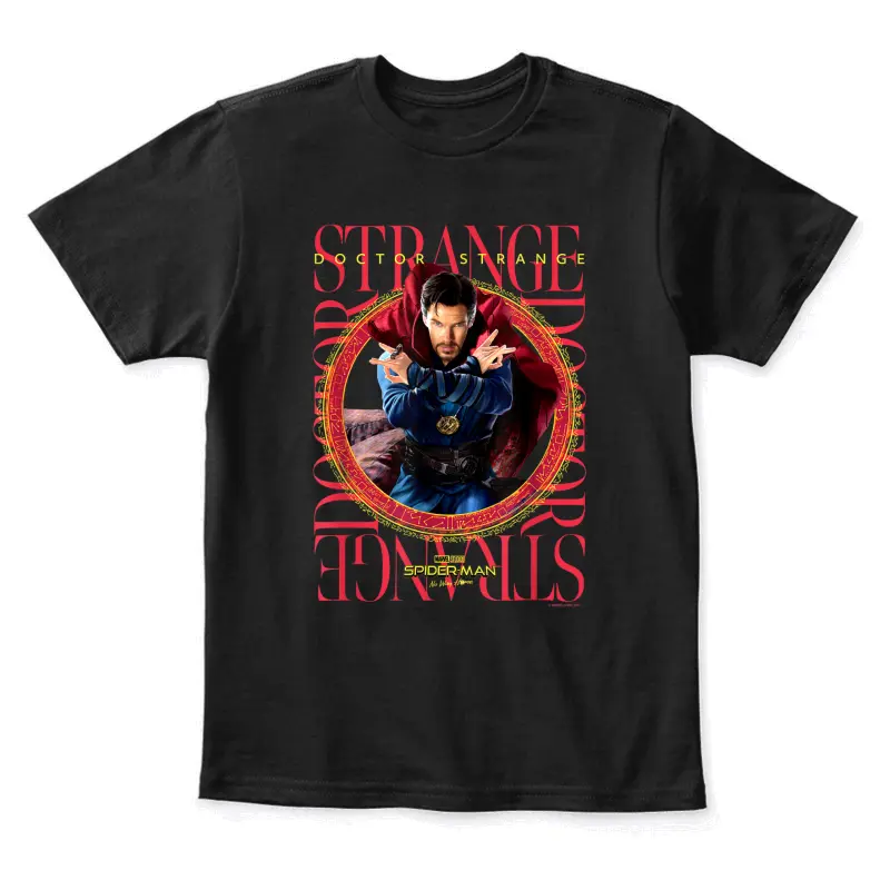 Marvel Spider-Man No Way Home Doctor Strange Box Up Youth Staple T-Shirt