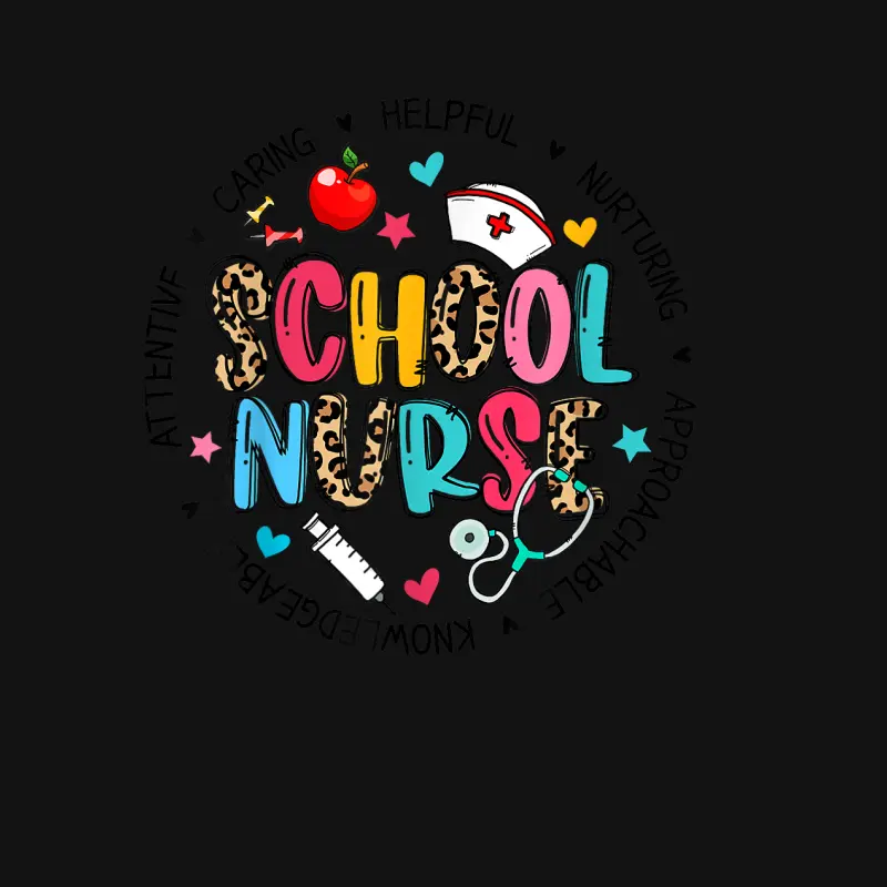 School Nurse Appreciation Back To School Nurse For Women Youth Staple T-Shirt