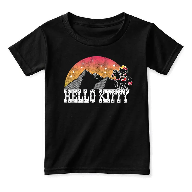 Hello Kitty Wild West Tee Shirt Toddler Staple T-Shirt